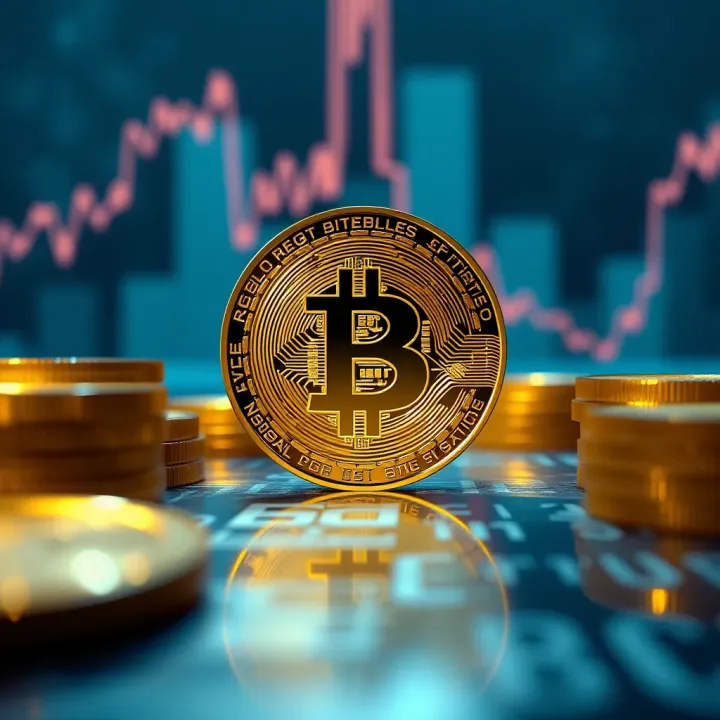 Conceptual visualization of regulatory impact and market opportunities on Bitcoin