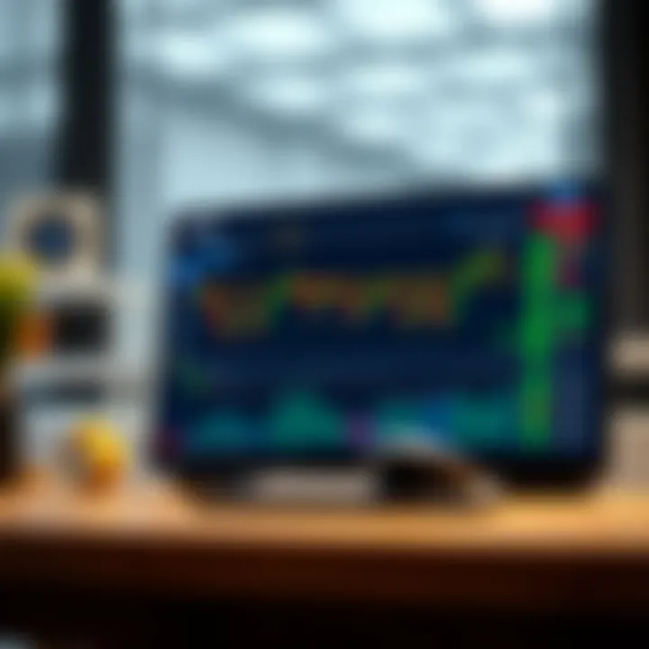 Screenshot showcasing the Quotex Web platform user interface with trading charts and tools