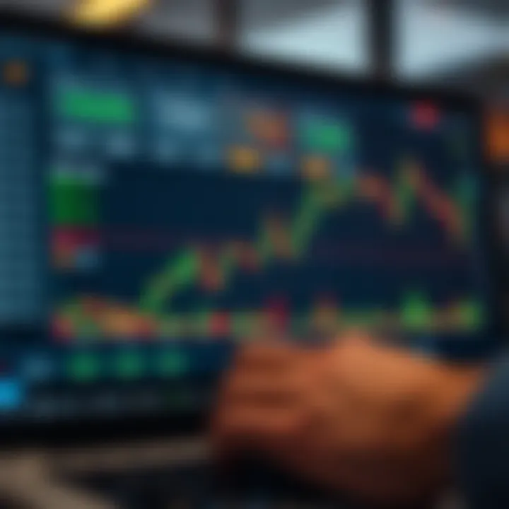 Graph illustrating strategies and risk management techniques for binary options trading on Quotex