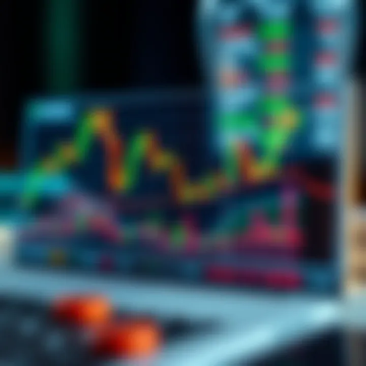 Graph showing comparison between binary options and Forex trading strategies