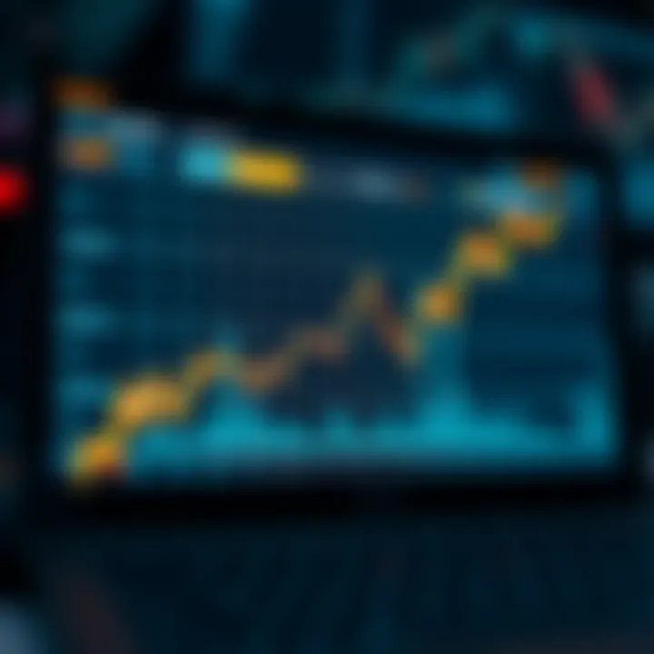 Graph illustrating Bitcoin trading trends on an automated platform