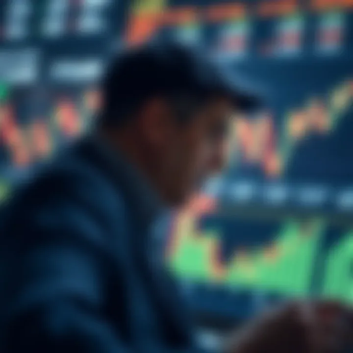 Financial charts illustrating market trends influenced by Brexit
