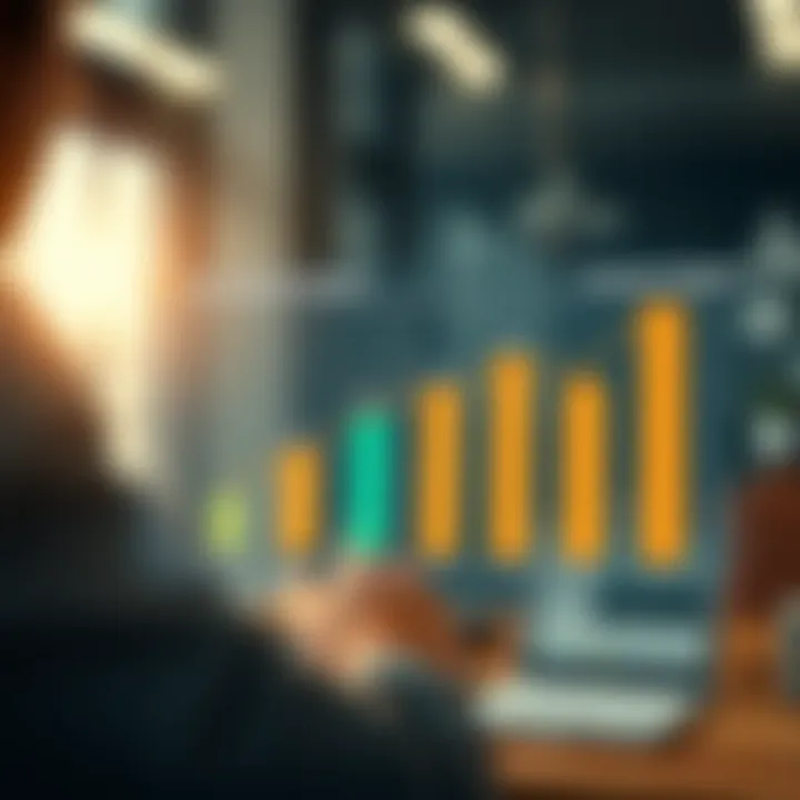 Graphical representation comparing costs and customer support ratings of brokerage firms