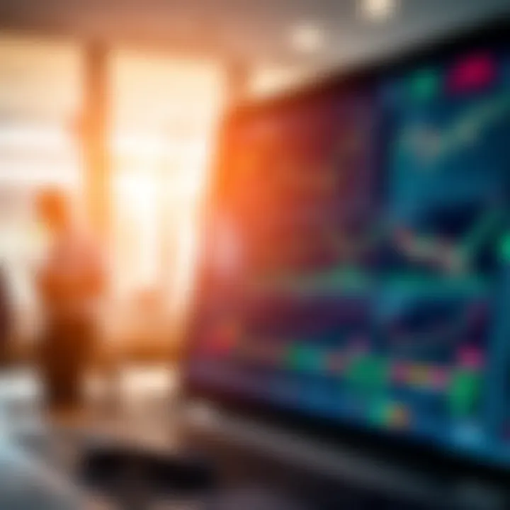 User interface of Quotex.com trading platform showing various financial charts and trading options