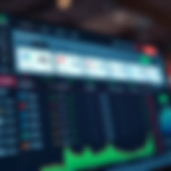 Quotex Dashboard and User Settings Overview Dashboard overview displaying trading options and account settings on Quotex