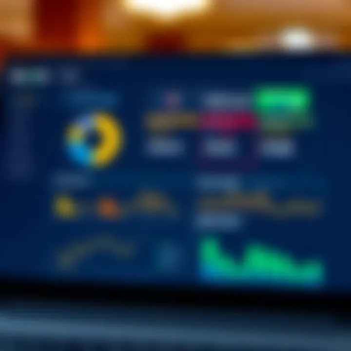 Dashboard interface showing affiliate program analytics and earnings overview