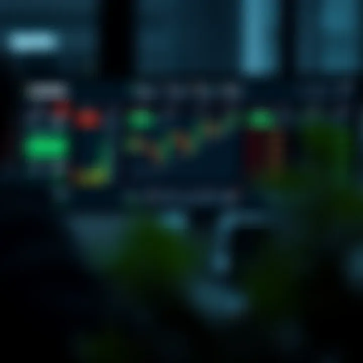 User interface of Quotex trading platform showing different financial instruments and trading options