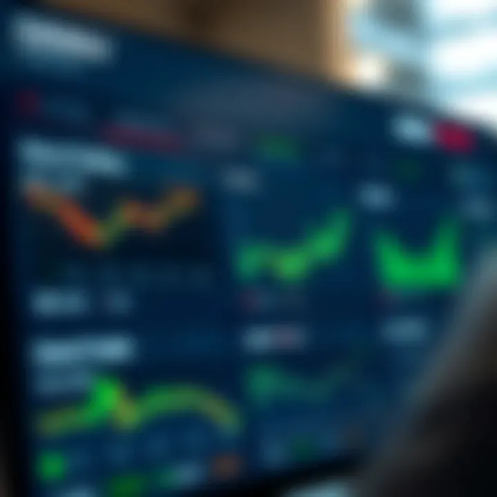 Overview of Deriv Trading platform interface showing various financial charts and asset options