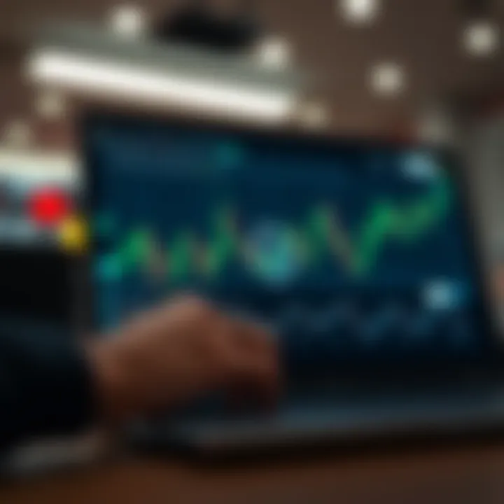 Secure financial transactions depicting trust and safety in online trading platforms