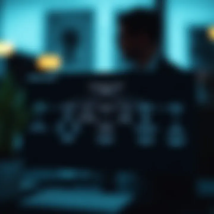 Diagram showing the network growth and commission flow in the Pocket Option affiliate program