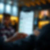 User interface showcasing Quotex app features and trading options