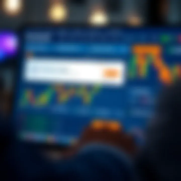 Digital interface showing discount codes and trading benefits on a platform screen