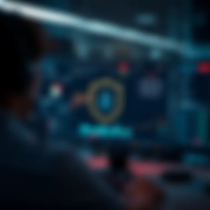 Secure online investment environment with highlighted protection features