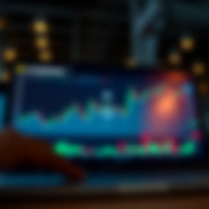 Graph illustrating trading trends and investment strategies on Iq Option tailored for Brazilian users