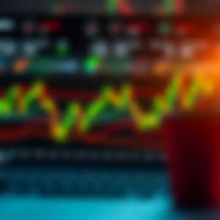 Trading Performance and Risk Management in IQ Trading Graph displaying trading performance metrics and risk management indicators