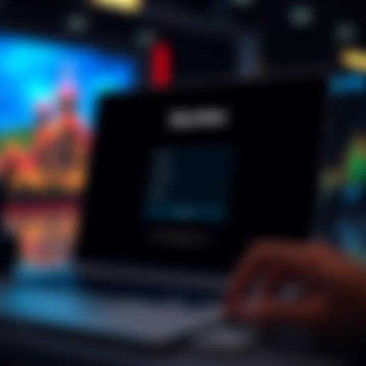 User interface showing login fields on Quotex platform