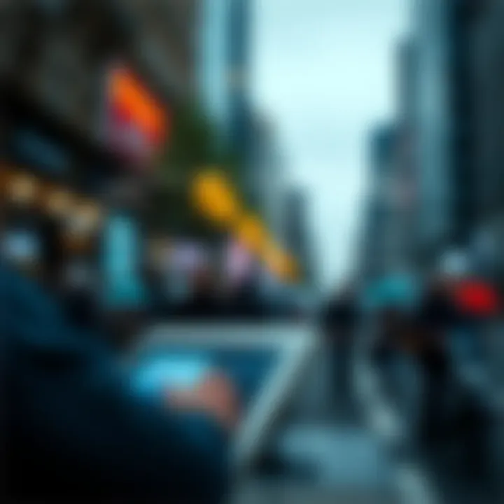 Diagram illustrating the four main market structures and their defining features