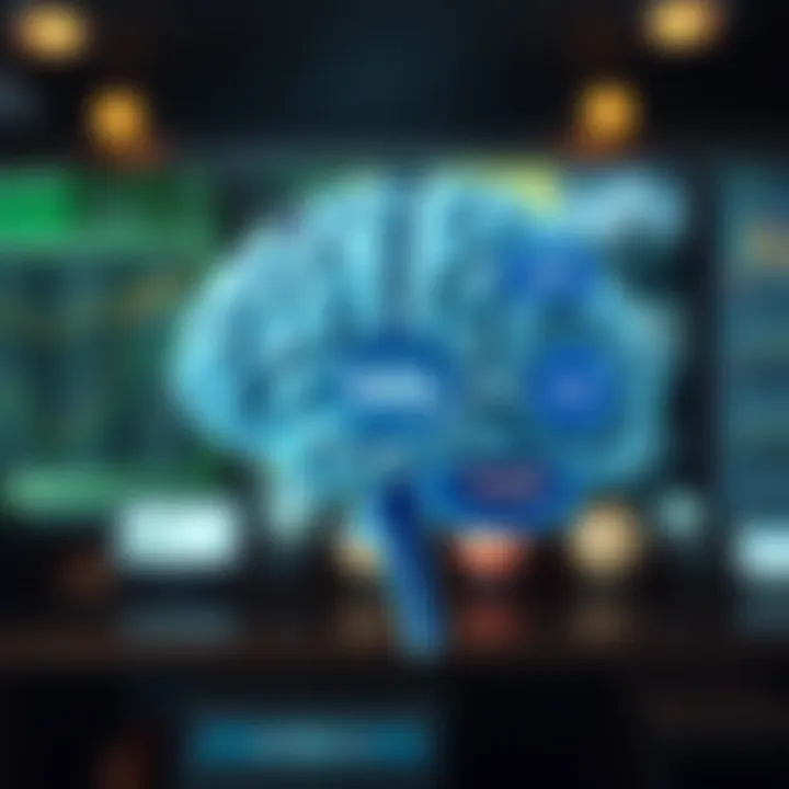 Conceptual diagram illustrating the connection between neurolinguistic programming techniques and financial behavior improvement