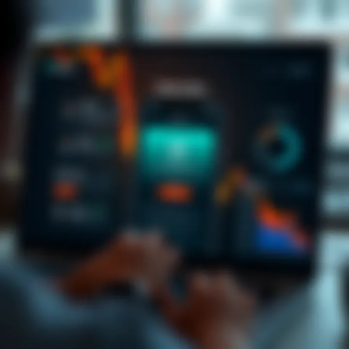 Digital interface showcasing the main features of Pockt application