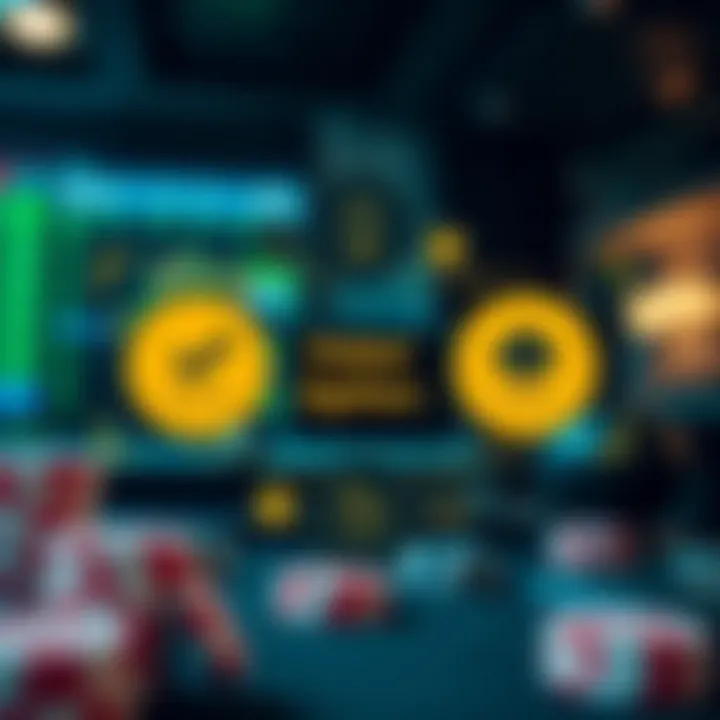 Diagram illustrating the integration of betting elements with financial trading