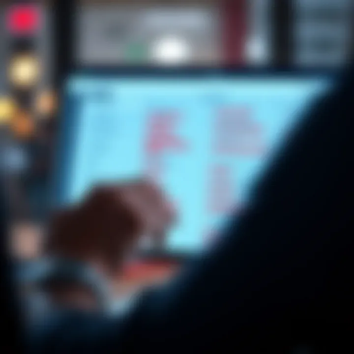 Person prioritizing tasks on a digital planner to enhance productivity and reduce stress