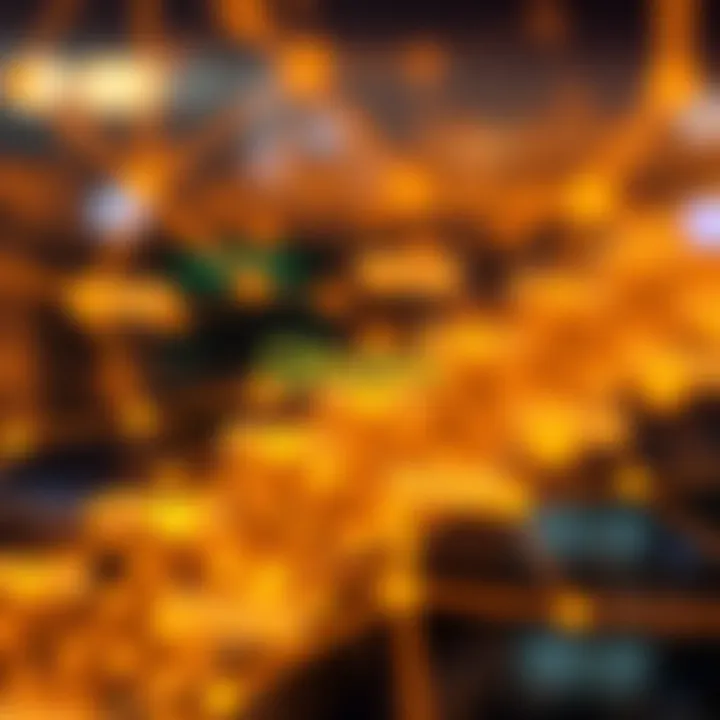 Diagram illustrating the core components and functionality of Qhotex technology in an interconnected digital network