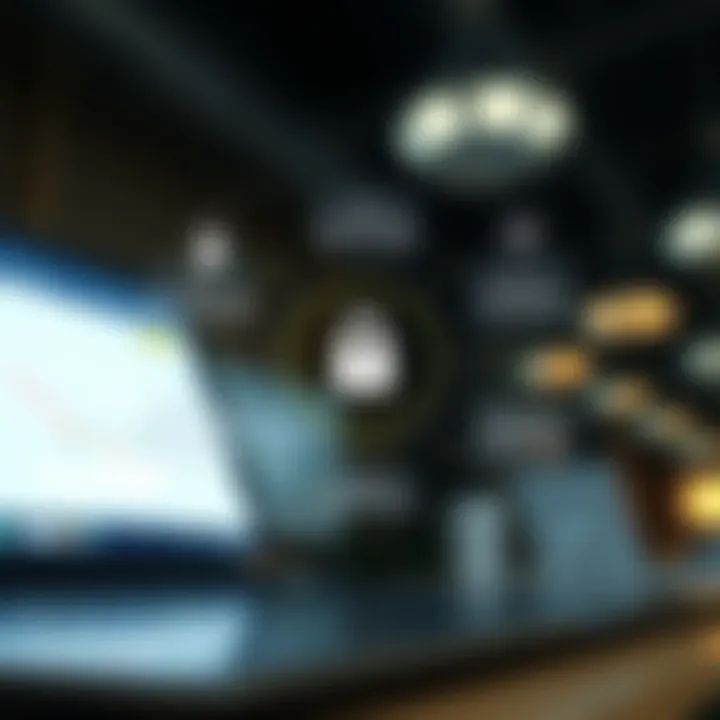 Diagram illustrating key features and security measures of Quoex trading platform