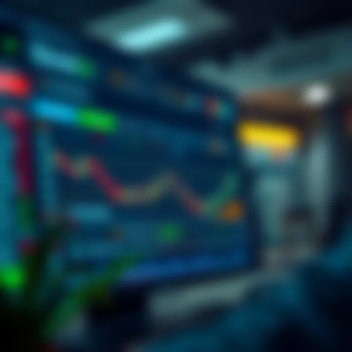 User interface of Quoex trading platform showing live market charts and trading options