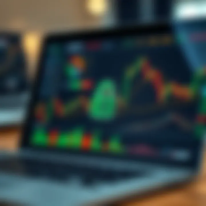 Graphical representation of trading strategies and security features on Quootex