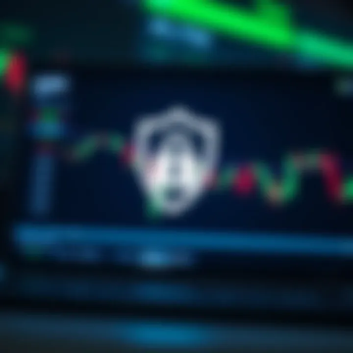 Secure login screen with shield icon representing account protection