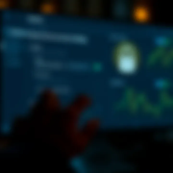 User navigating settings to enhance account security on Quotex platform