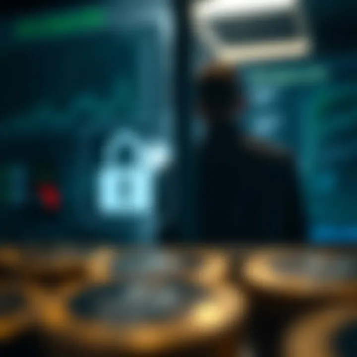 Illustration of secure transaction methods for deposits and withdrawals on Quotex