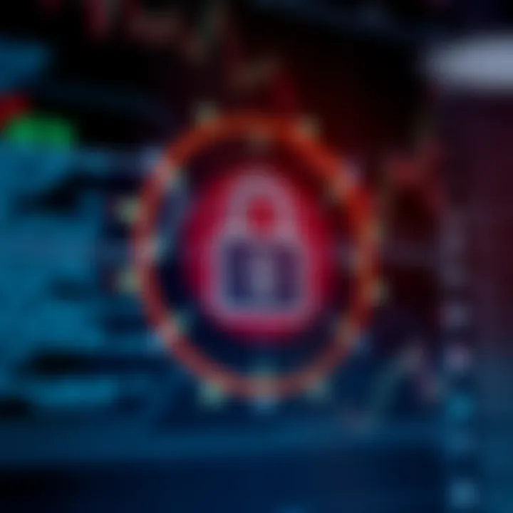 Secure login screen with advanced encryption features representing the safety measures of Quotex.com platform