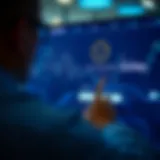 User entering login credentials on Quotex platform interface