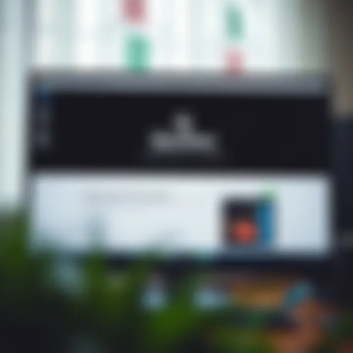 Computer screen displaying Quotex app installation in progress with clear interface