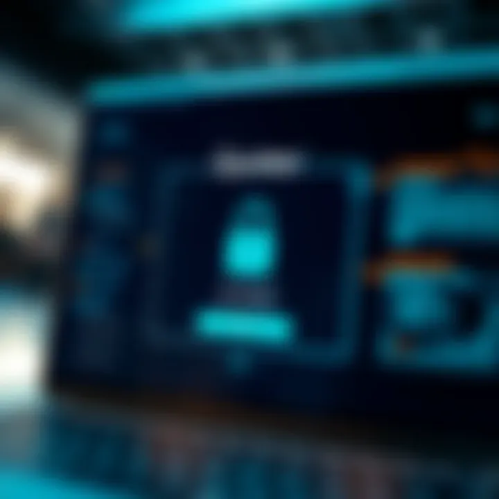 Secure login screen for Quotex platform with highlighted password protection features