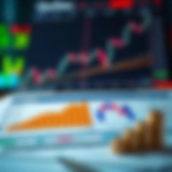 Graphical representation of trading strategies and risk management on Quotex