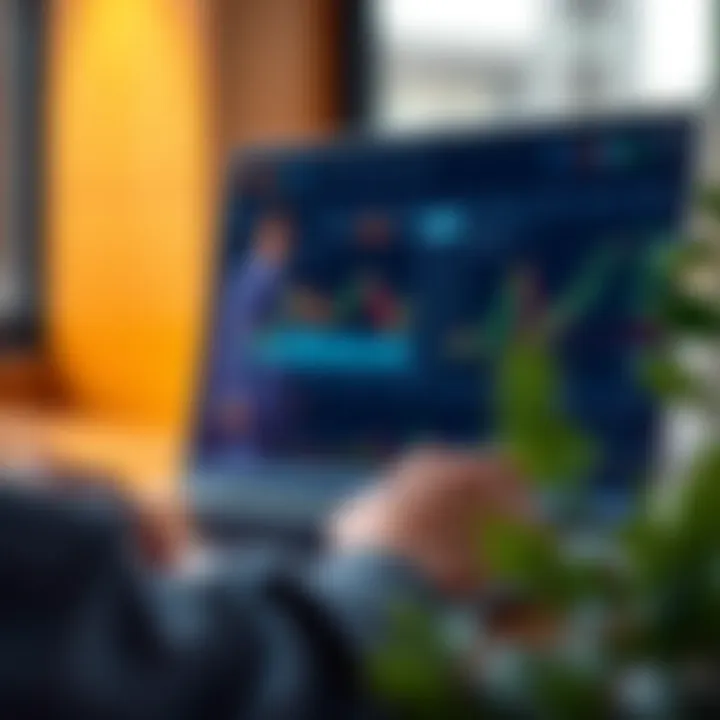 Dashboard showing key features and trading tools available after logging into Quotex Trader