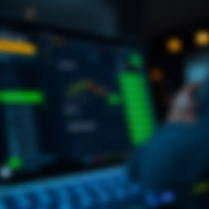 User interface of Quotex Trader showing asset selection and trading options