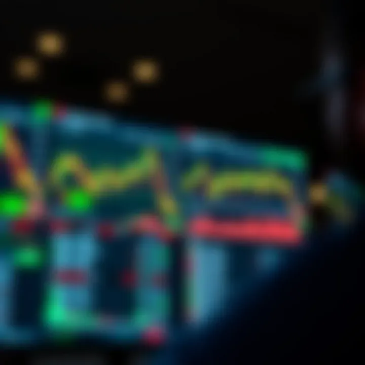 Interface displaying Quotex Trading platform with charts and indicators