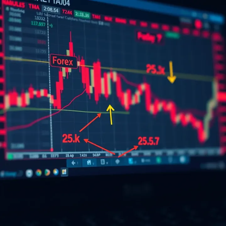 Diagram illustrating key factors for selecting a forex trading platform