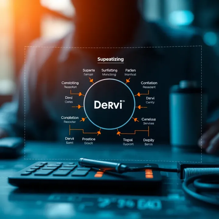 Diagram illustrating the core components and flow of derivi technology