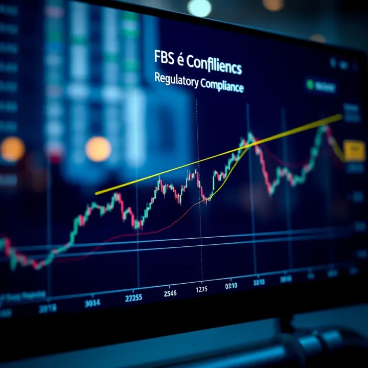 Graph showing regulatory compliance and user reviews for a trading broker