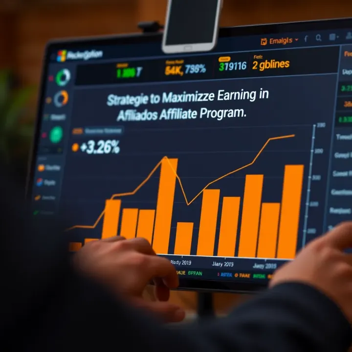 Graph illustrating strategies for increasing earnings through targeted marketing and partnership optimization