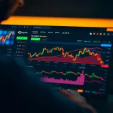 Dashboard screen of IQ Option showing trading tools and account overview