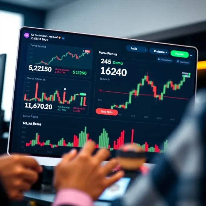 Como usar a conta demo da IQ Option para melhorar investimentos