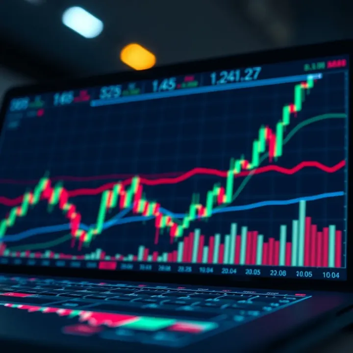Graph illustrating effective trading strategies and risk management during nighttime forex operations