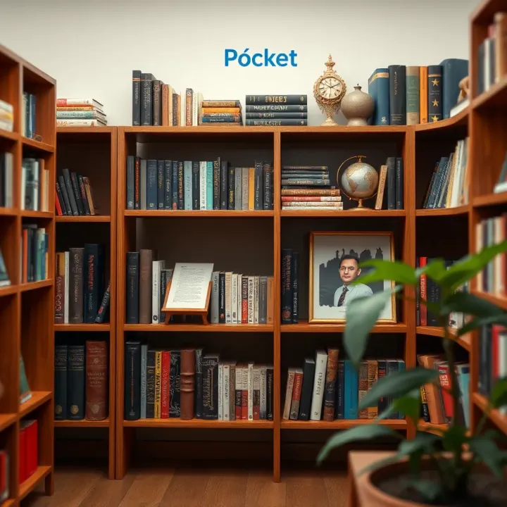 Organized digital bookshelf with various saved articles in Pocket interface