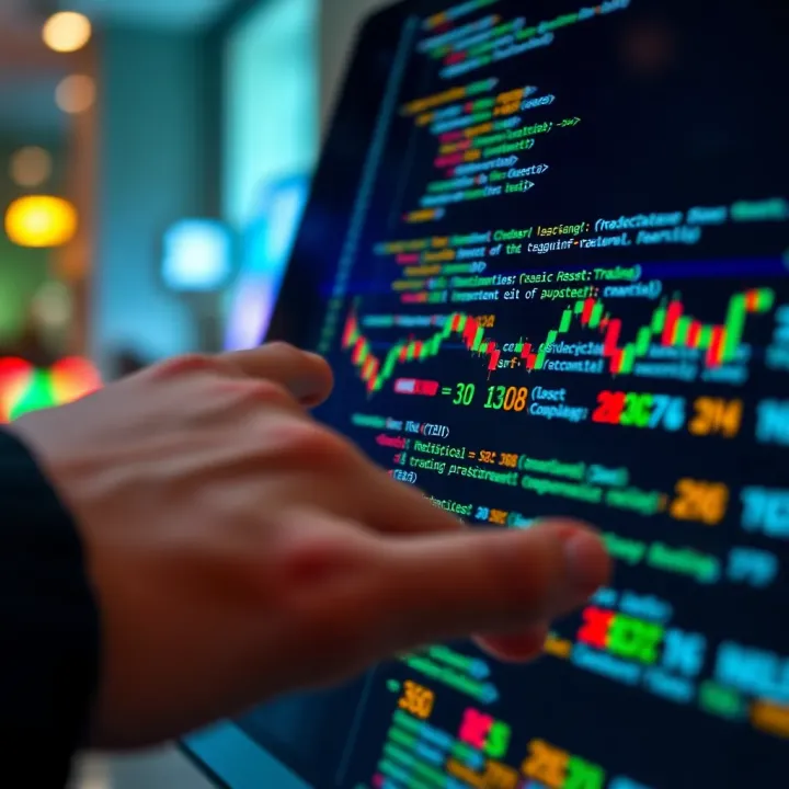 Code snippet demonstrating practical usage of Deriv API for automating trading operations