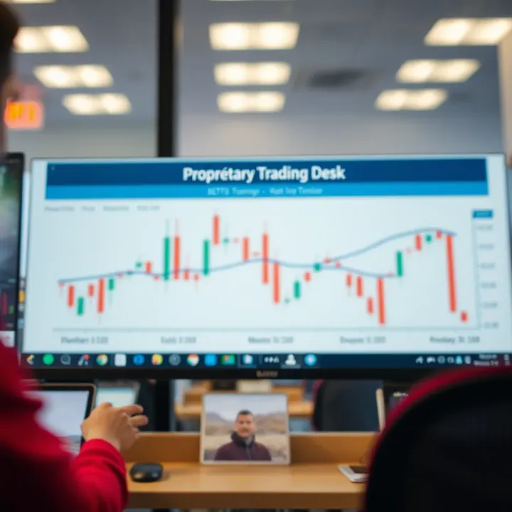 Chart showing regulatory framework and compliance aspects for proprietary trading in Brazil